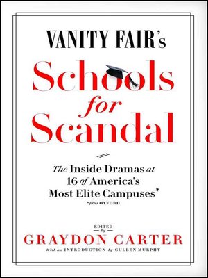 cover image of Vanity Fair's Schools for Scandal